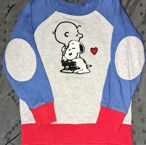 Hanna Andersson Peanuts Sweatshirt size 4 (100 cm).